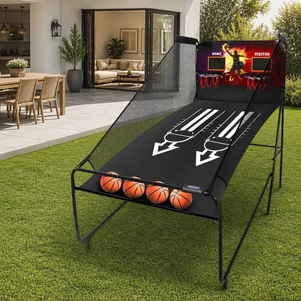 Electronic Basketball Arcade Game with 8 Modes