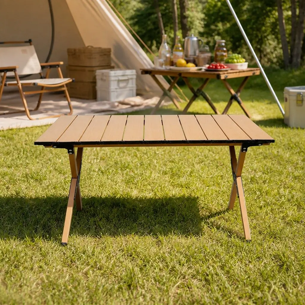 Portable Folding Camping Table with Carry Bag for BBQ