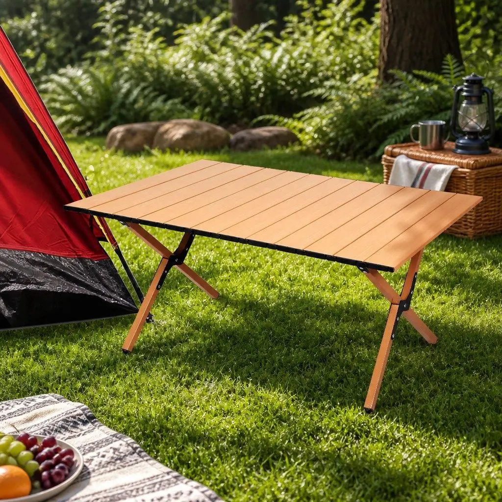 Portable Folding Camping Table with Carry Bag for BBQ
