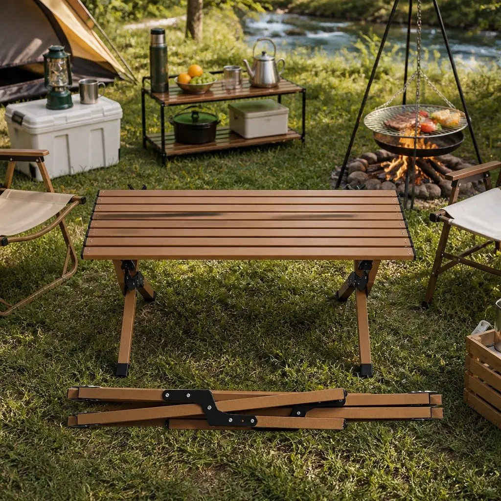 Folding Camping Table and Chair Set