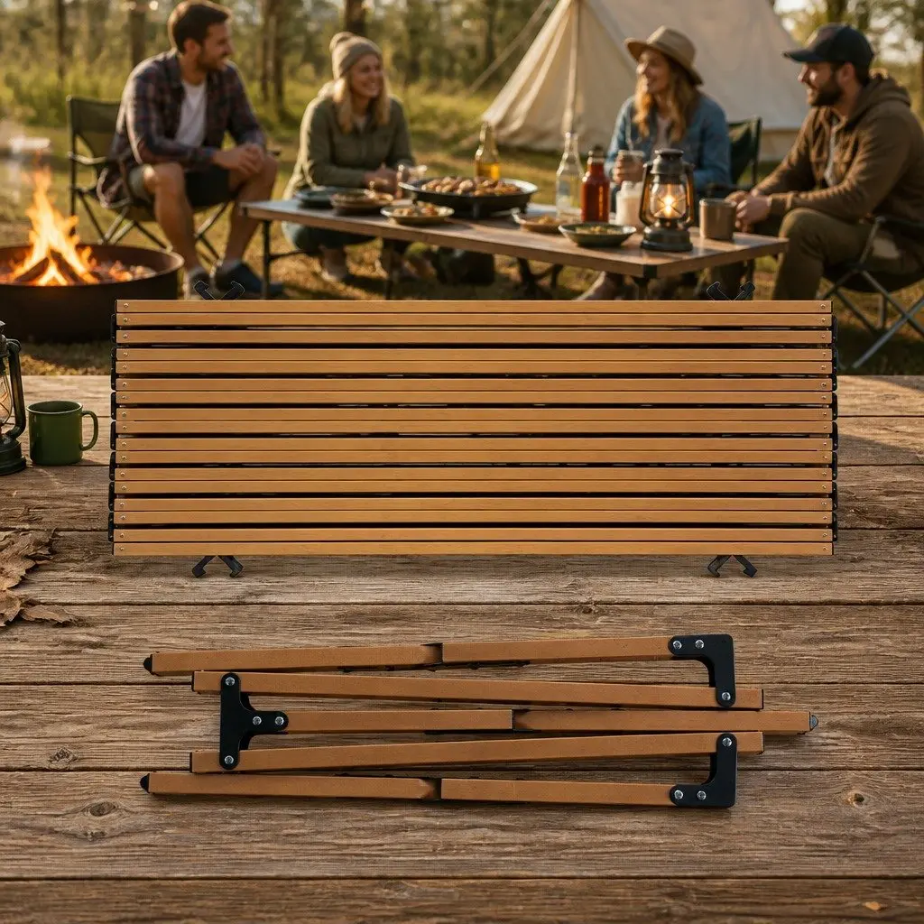 Folding Camping Table and Chair Set