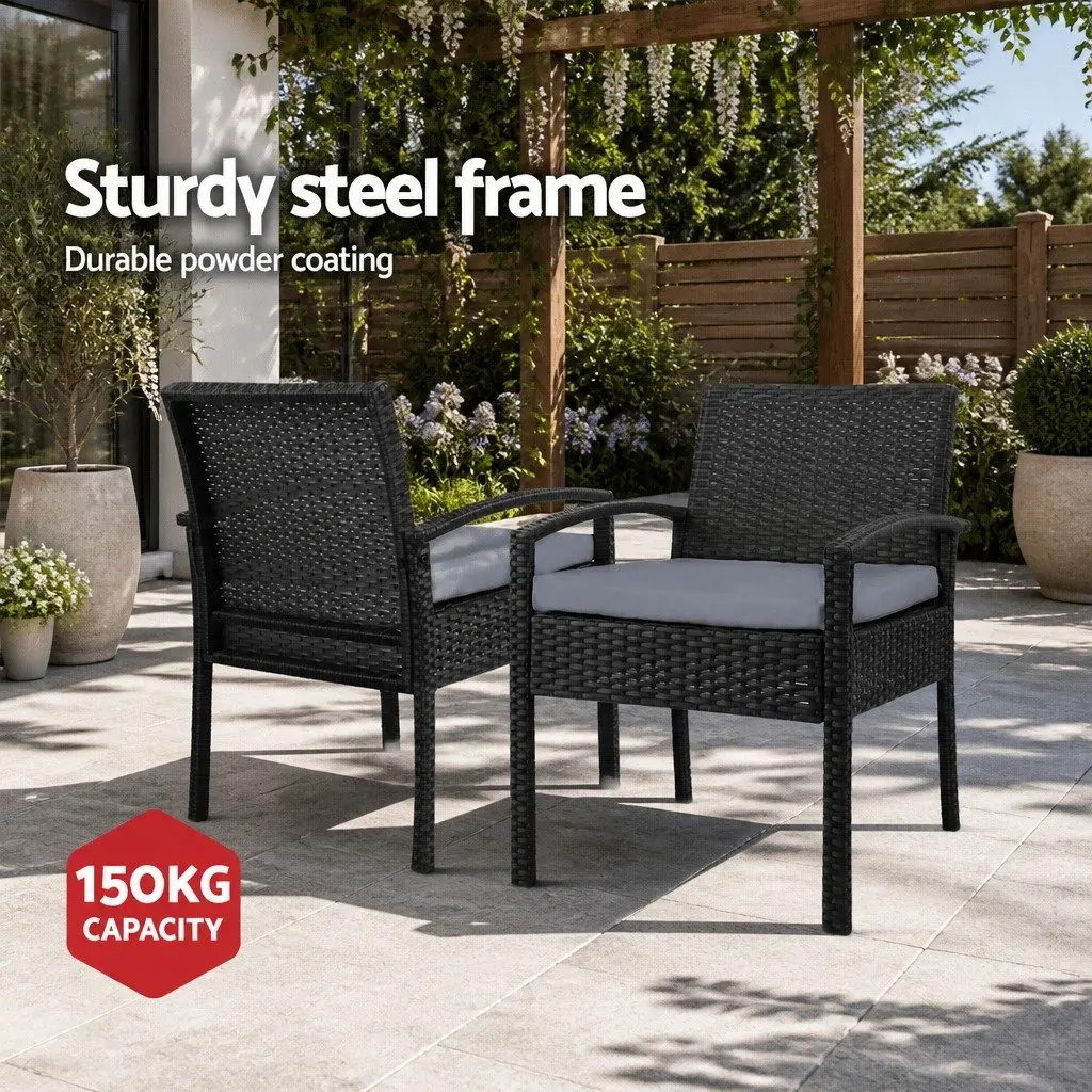 3-Piece Bistro Set for Outdoor Spaces