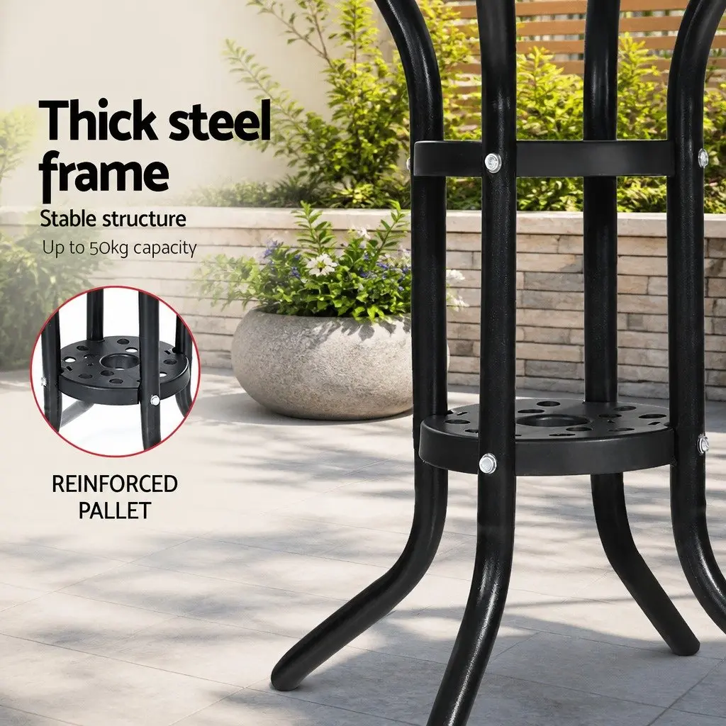 3-Piece Bistro Set for Outdoor Spaces