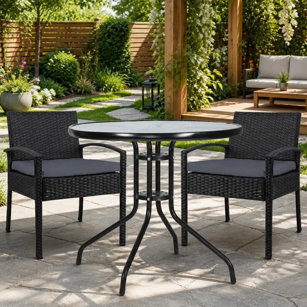3-Piece Bistro Set for Outdoor Spaces