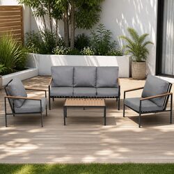Durable 5 Seater Lounge Set for Outdoor Spaces