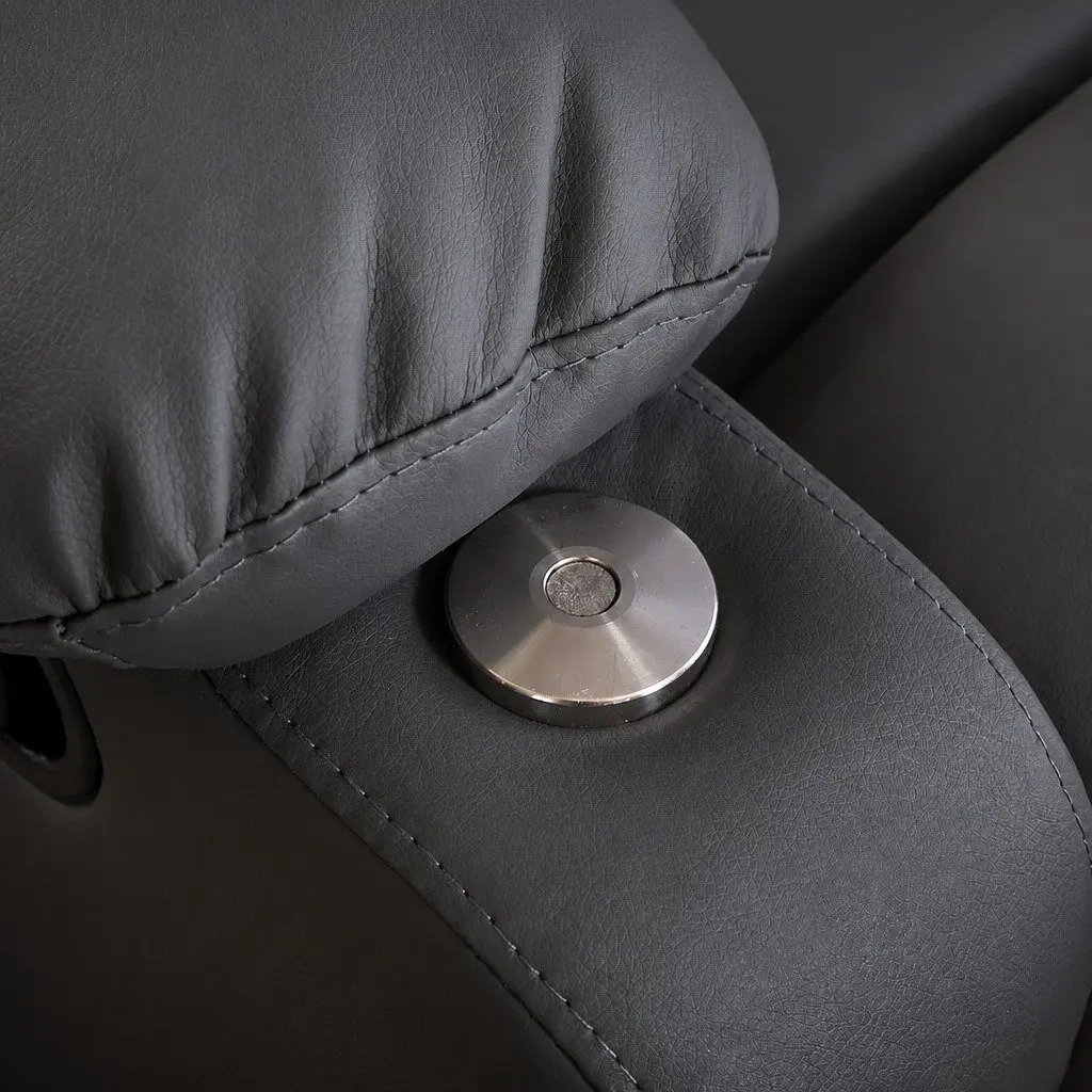 Heated Massage Recliner with 360° Swivel