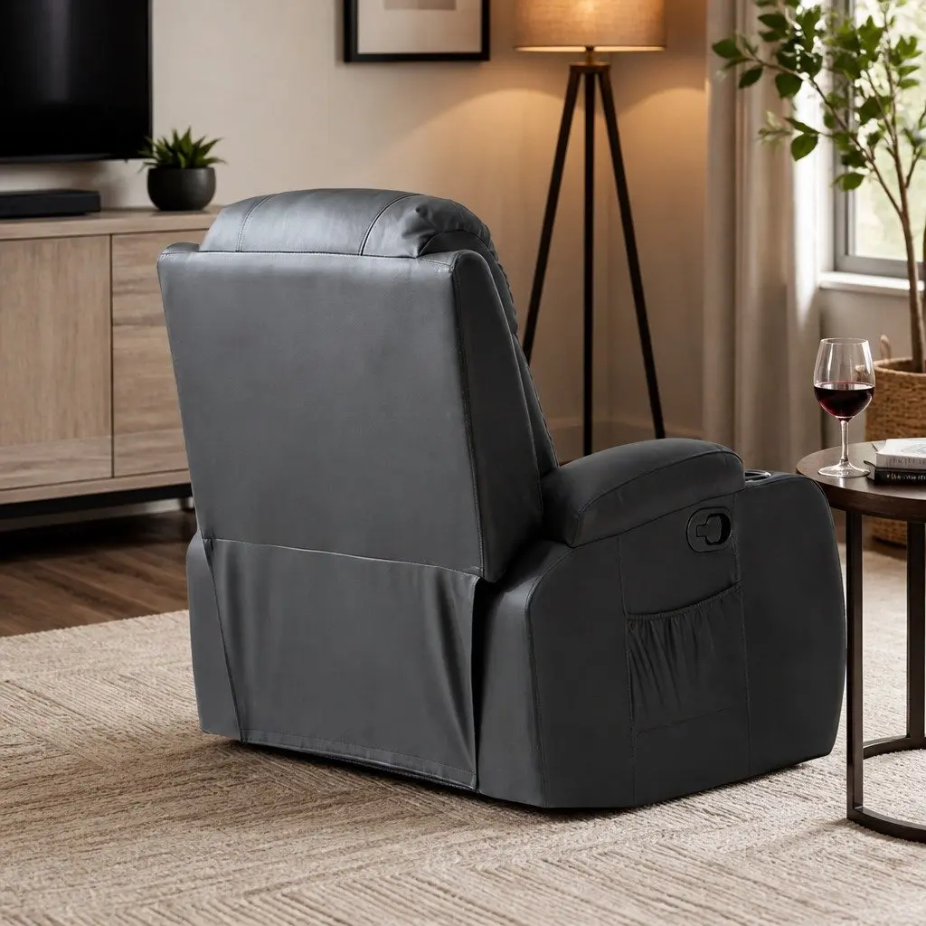 Electric Massage Recliner with 8 Point Heat