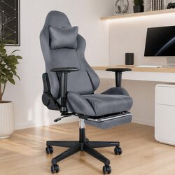 High-Back Gaming Office Chair with Reclining Feature