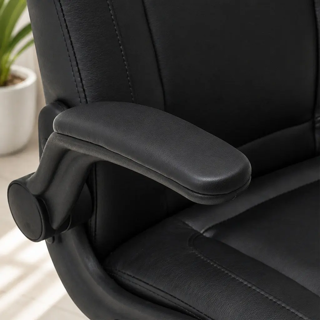 Executive Office Chair Ergonomic High Back Swivel Work Seat Adjustable PU