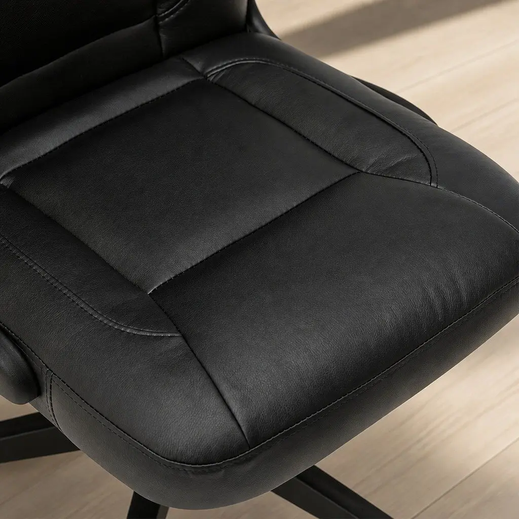 Executive Office Chair Ergonomic High Back Swivel Work Seat Adjustable PU
