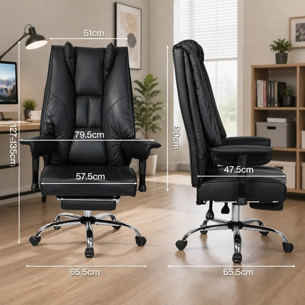 High Back Reclining Office Chair for Comfort