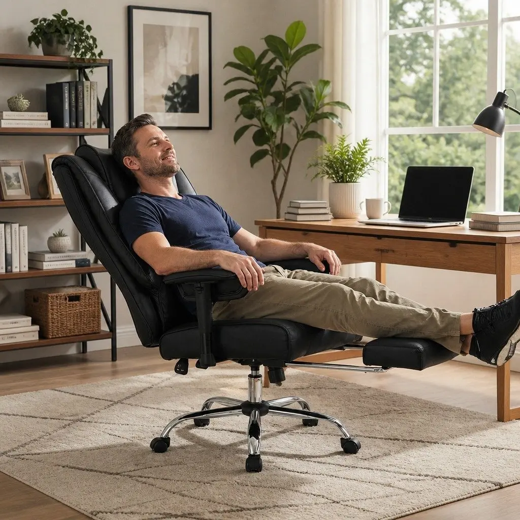 High Back Reclining Office Chair for Comfort