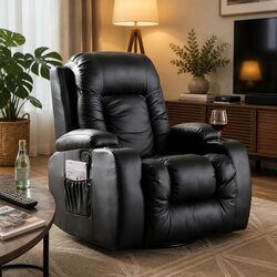 High-Quality Massage Recliner Chair with 360 Swivel