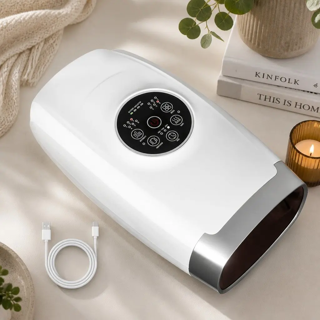 Electric Hand Massager ABS 30cm White