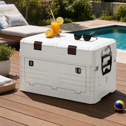 Collapsible 40L Outdoor Storage Box for Camping and Travel