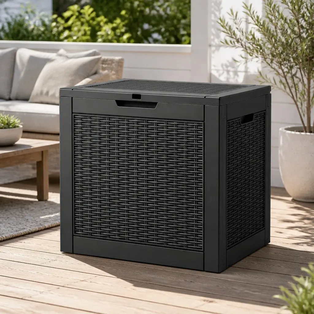 Outdoor Storage Box with 118L Capacity