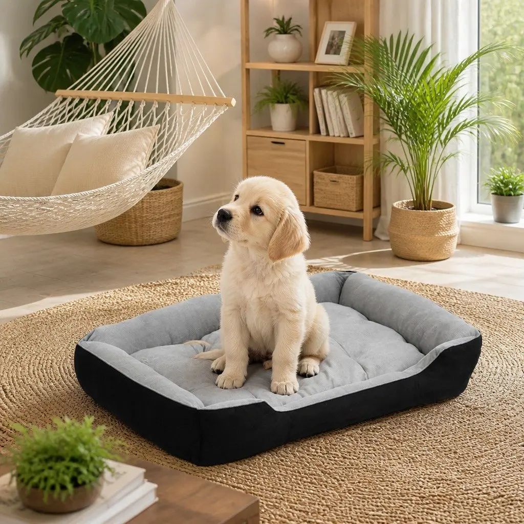 Medium Pet Bed for Dogs and Cats
