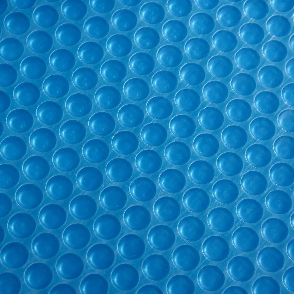 Solar Swimming Pool Cover LDPE 10m x 4.7m 400 Micron Blue Silver