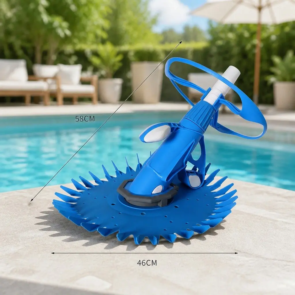 Automatic Pool Cleaner with Suction Technology