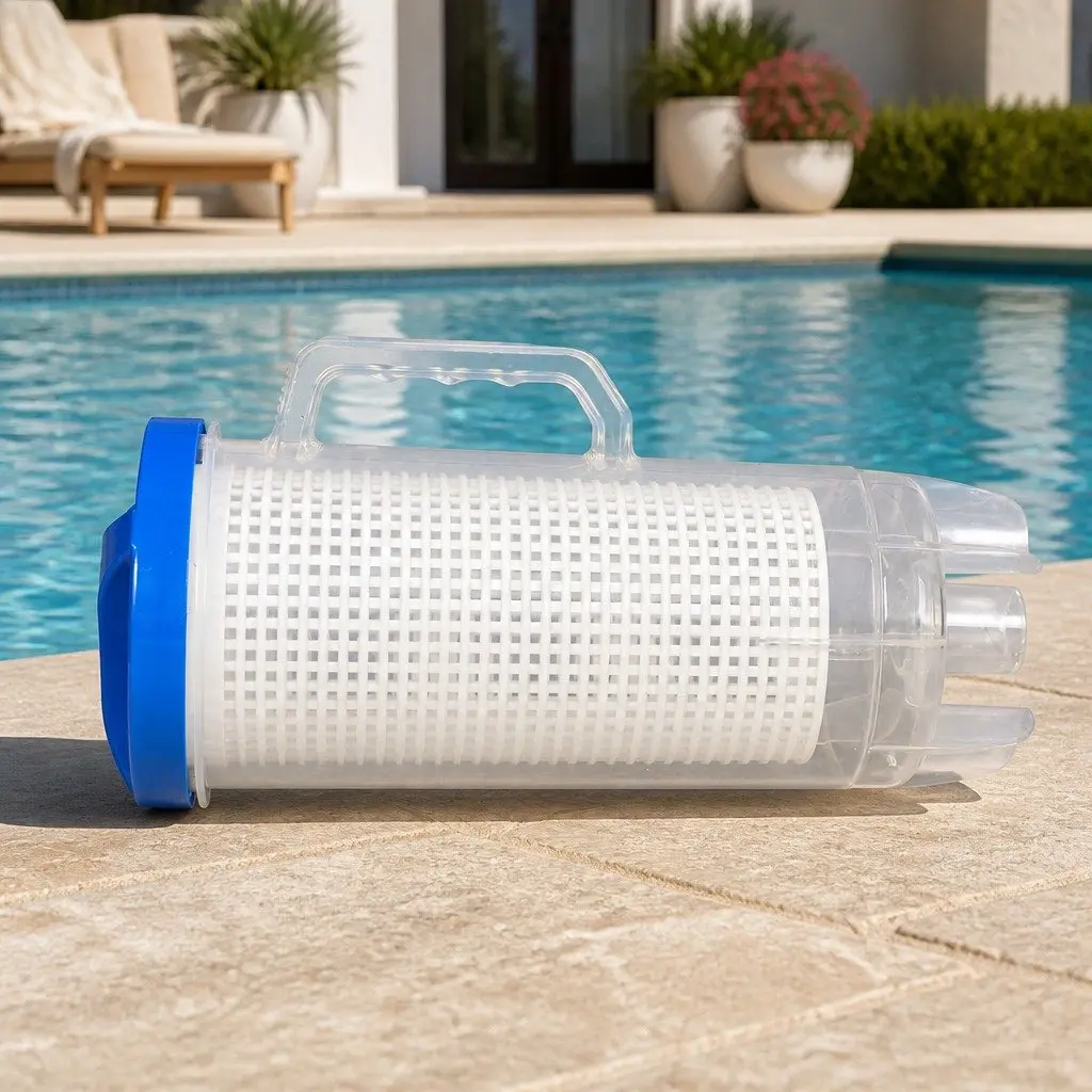 Large Capacity Pool Leaf Canister Filter Trap