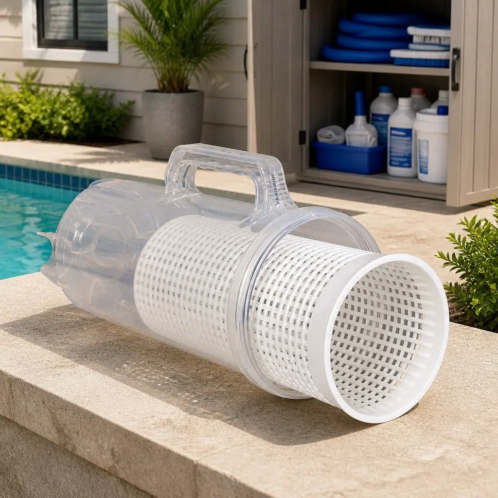 Large Capacity Pool Leaf Canister Filter Trap