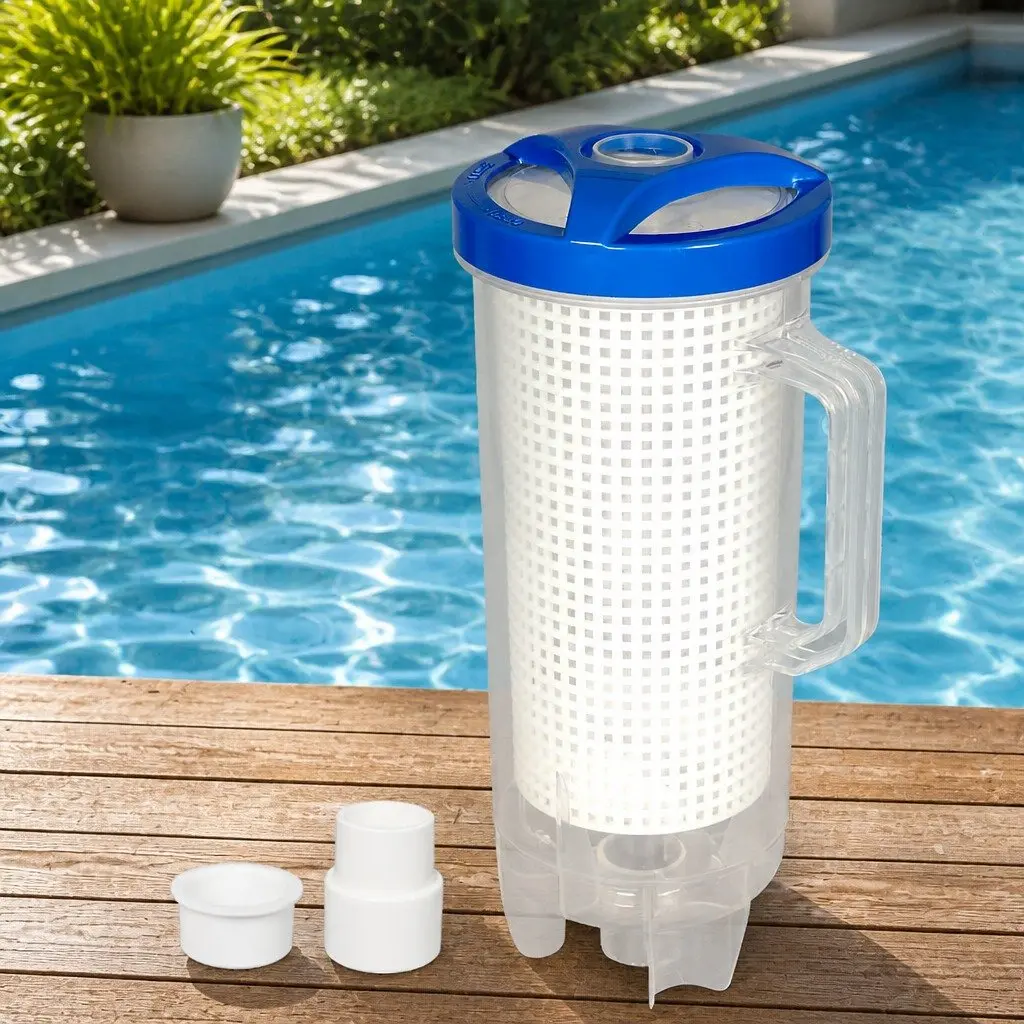 Large Capacity Pool Leaf Canister Filter Trap