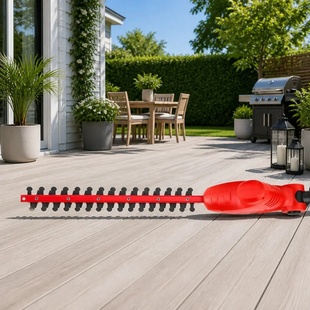 Cordless Pole Chainsaw and Trimmer with 8in Chain