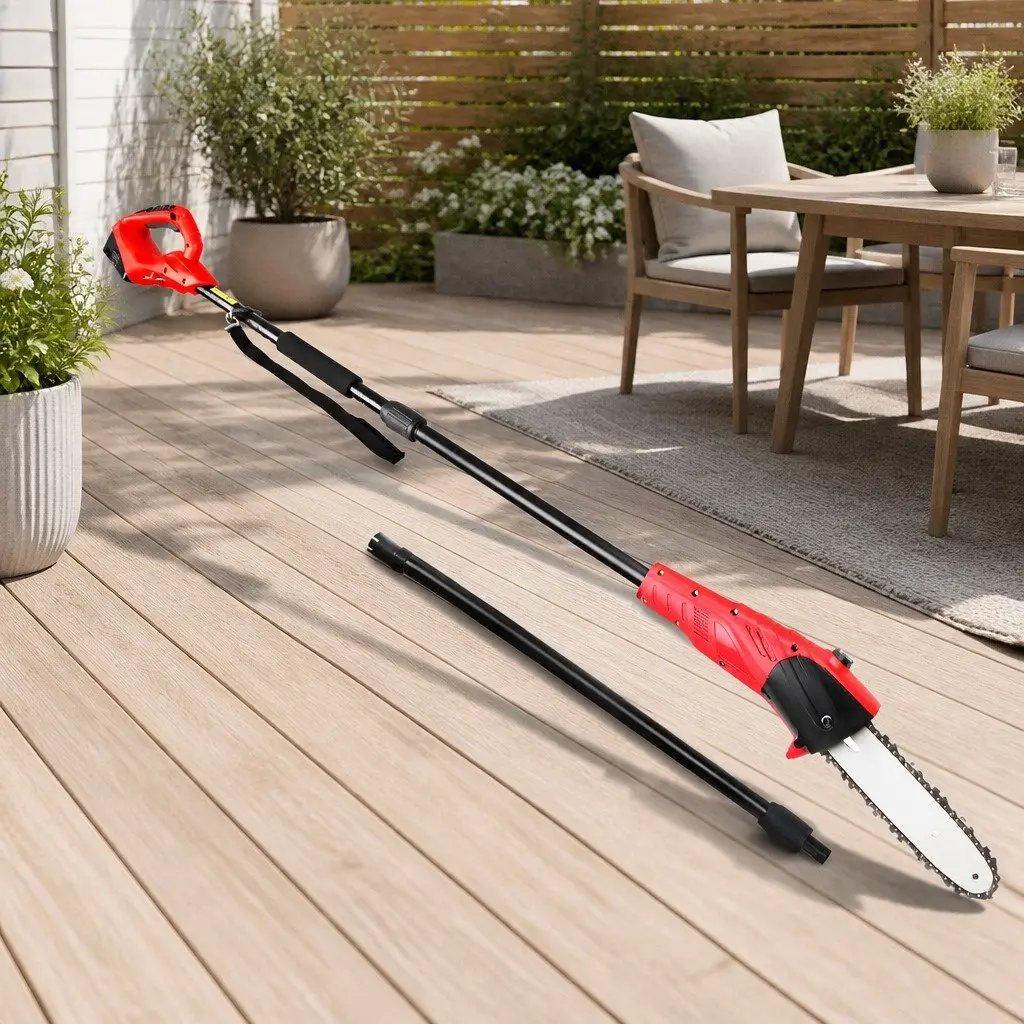 20V Cordless Pole Chainsaw with 8 Inch Blade
