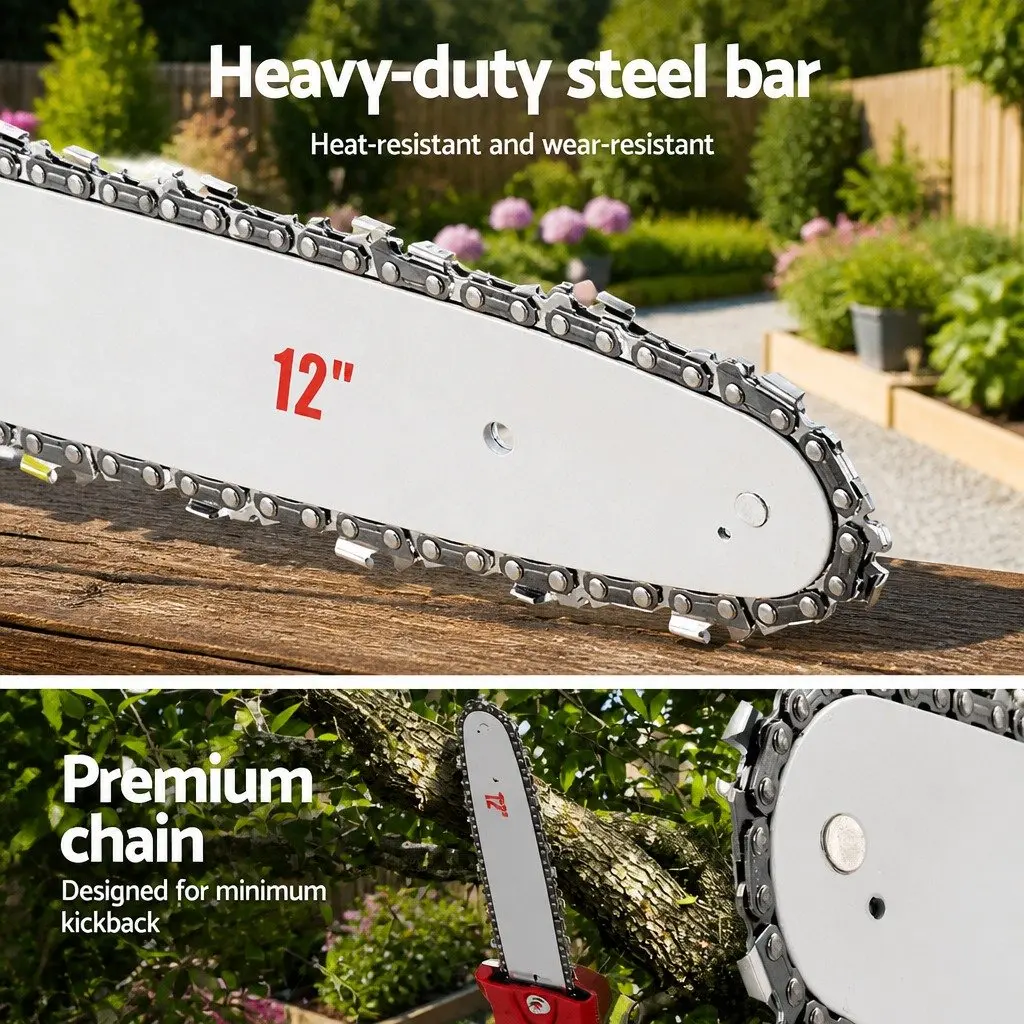 9 in 1 Pole Chainsaw with 52cc Engine