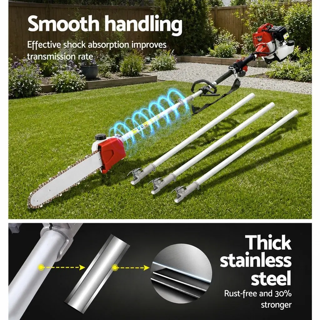 9 in 1 Pole Chainsaw with 52cc Engine