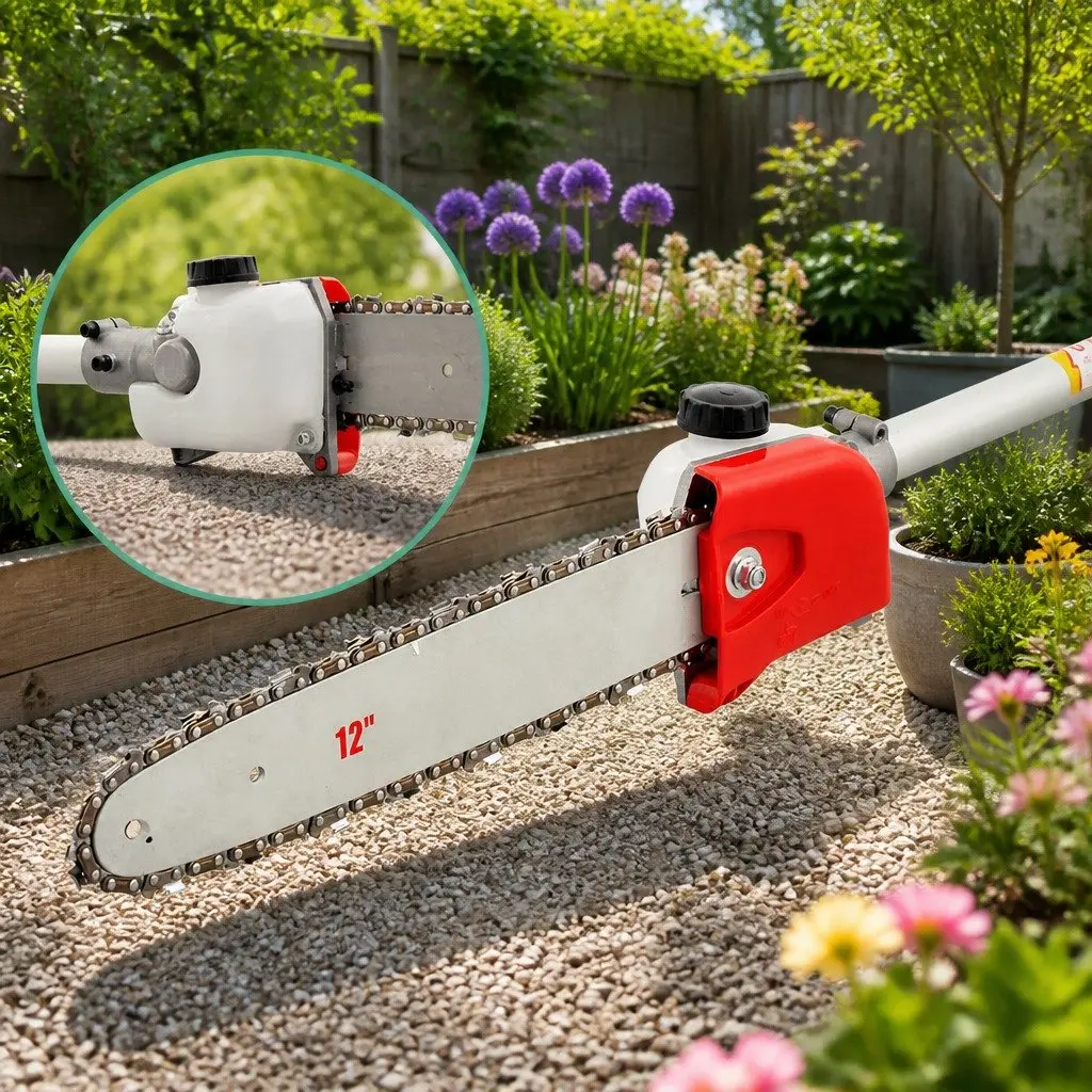 9 in 1 Pole Chainsaw with 52cc Engine