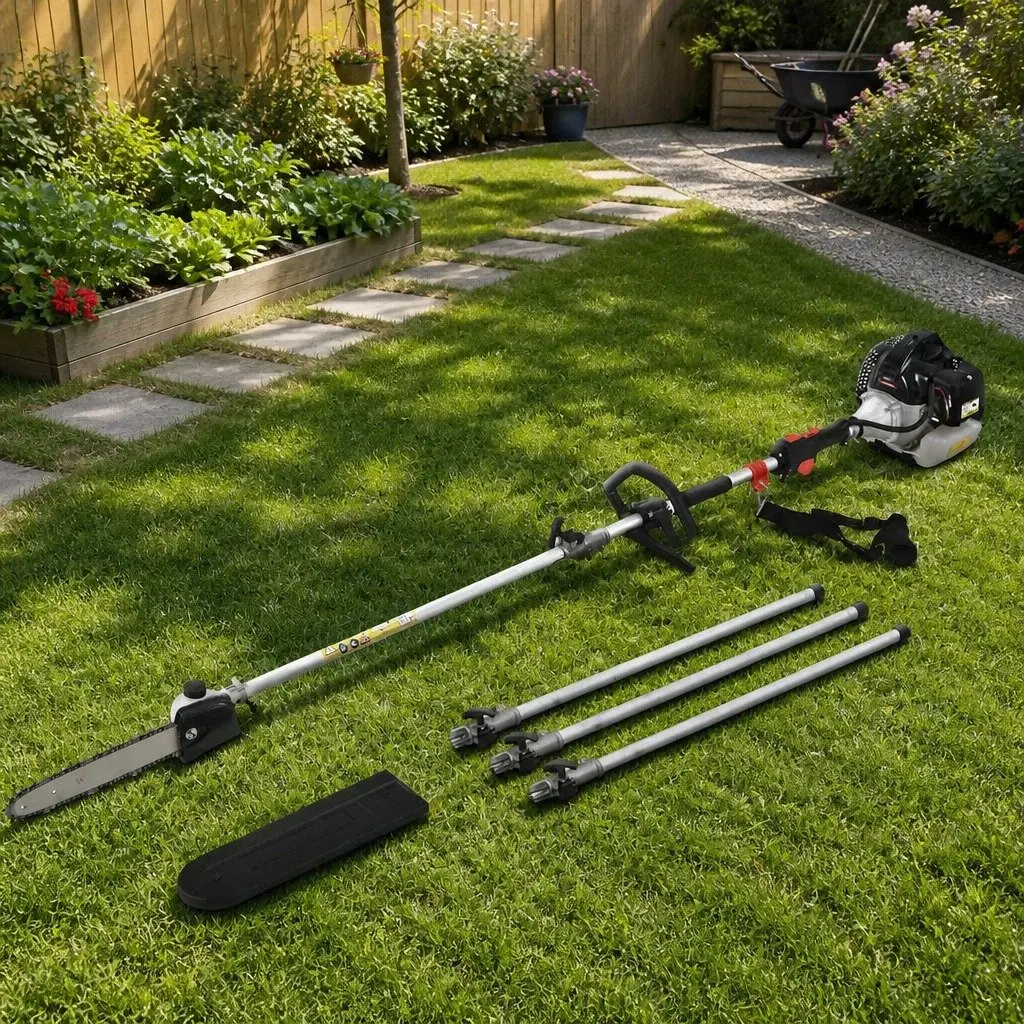 63cc Pole Chainsaw with 12in Bar and 5.6m Reach