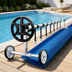 High-Quality 10x4m Solar Pool Cover with Aluminium Roller