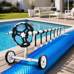 Durable 10x4m Solar Pool Cover with Aluminium Roller System
