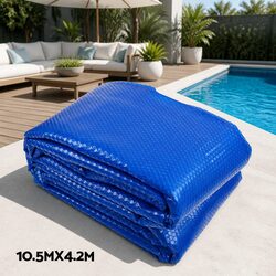 Premium 10.5x4.2m 500 Micron Solar Pool Cover & Roller