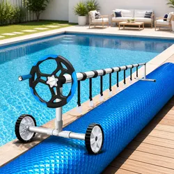 Durable 11x4.8m Solar Pool Cover with Aluminium Roller
