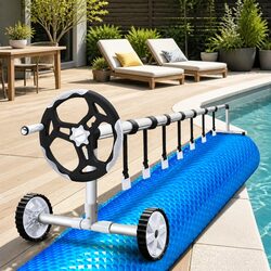Durable 11x4.8m Solar Pool Cover with Aluminium Roller