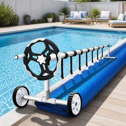 Durable 11x4.8m Solar Pool Cover with Aluminium Roller