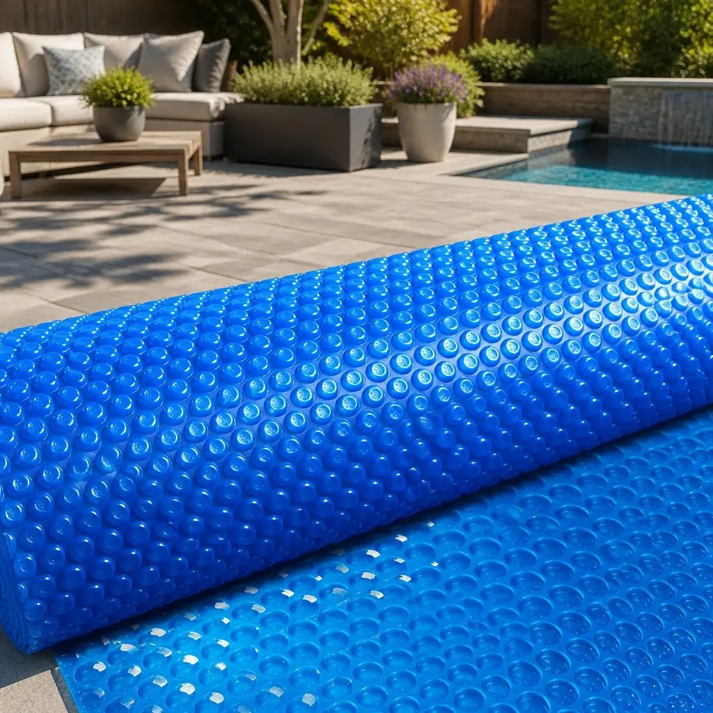 500 Micron Solar Pool Cover 11x4.8m Blue