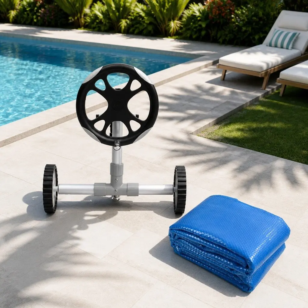 11x6.2m Solar Blanket Pool Cover with Roller