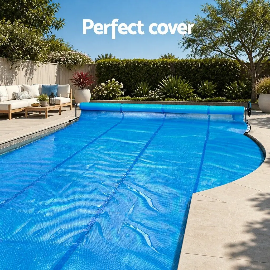 6.5x3m Pool Cover with Adjustable Aluminium Roller