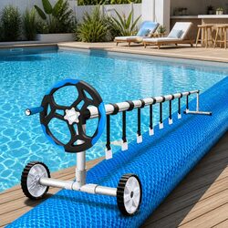 High-Quality 6.5x3m Pool Cover with Aluminium Roller