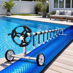 High-Quality 6.5x3m Pool Cover with Aluminium Roller