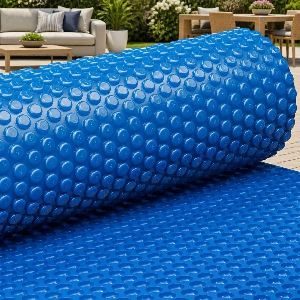 600 Micron Solar Pool Cover 6.5x3m Blue