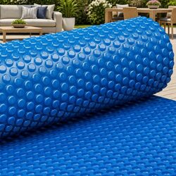 Premium 600 Micron Solar Pool Cover 6.5x3m Blue