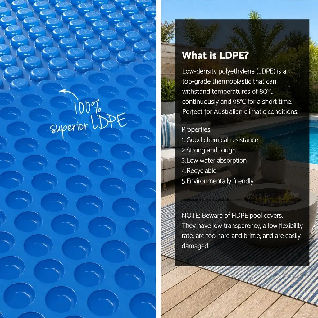 7m x 4m Solar Cover for Swimming Pools
