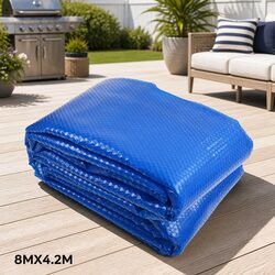 High-Quality Solar Pool Cover 8x4.2m with Roller