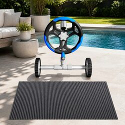 High-Quality Solar Pool Cover & Aluminium Roller 9.5x5m