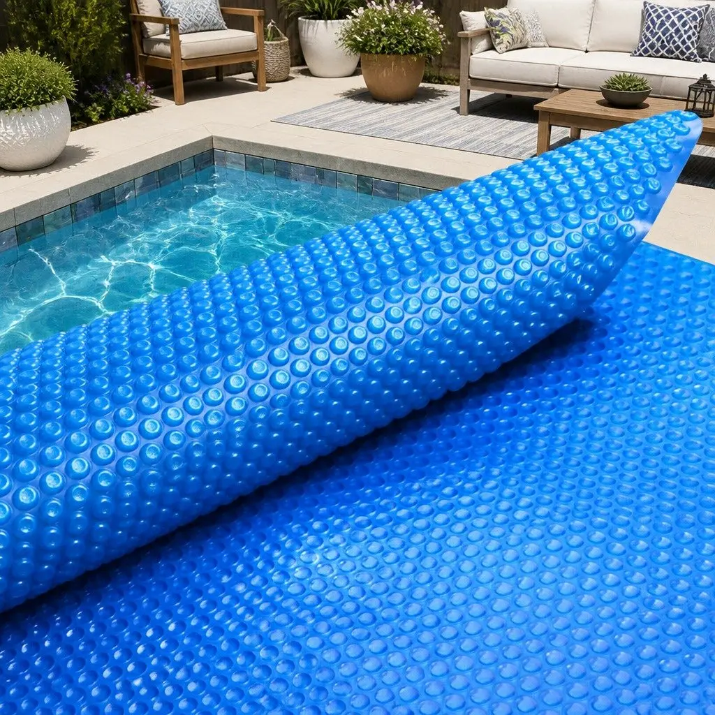 Solar Pool Cover 9.5x5m for Optimal Heating