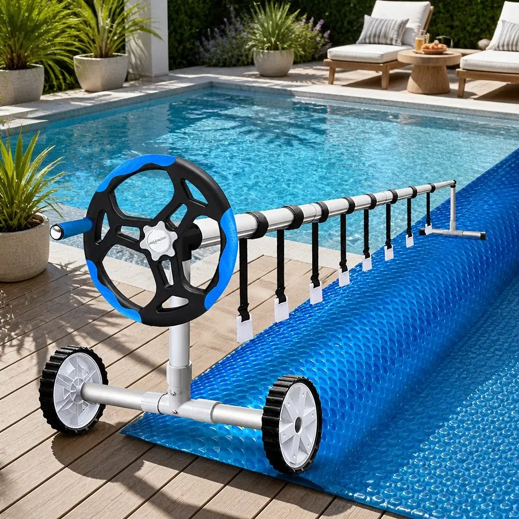 Aluminium Solar Blanket Roller for 9.5x5m Pools